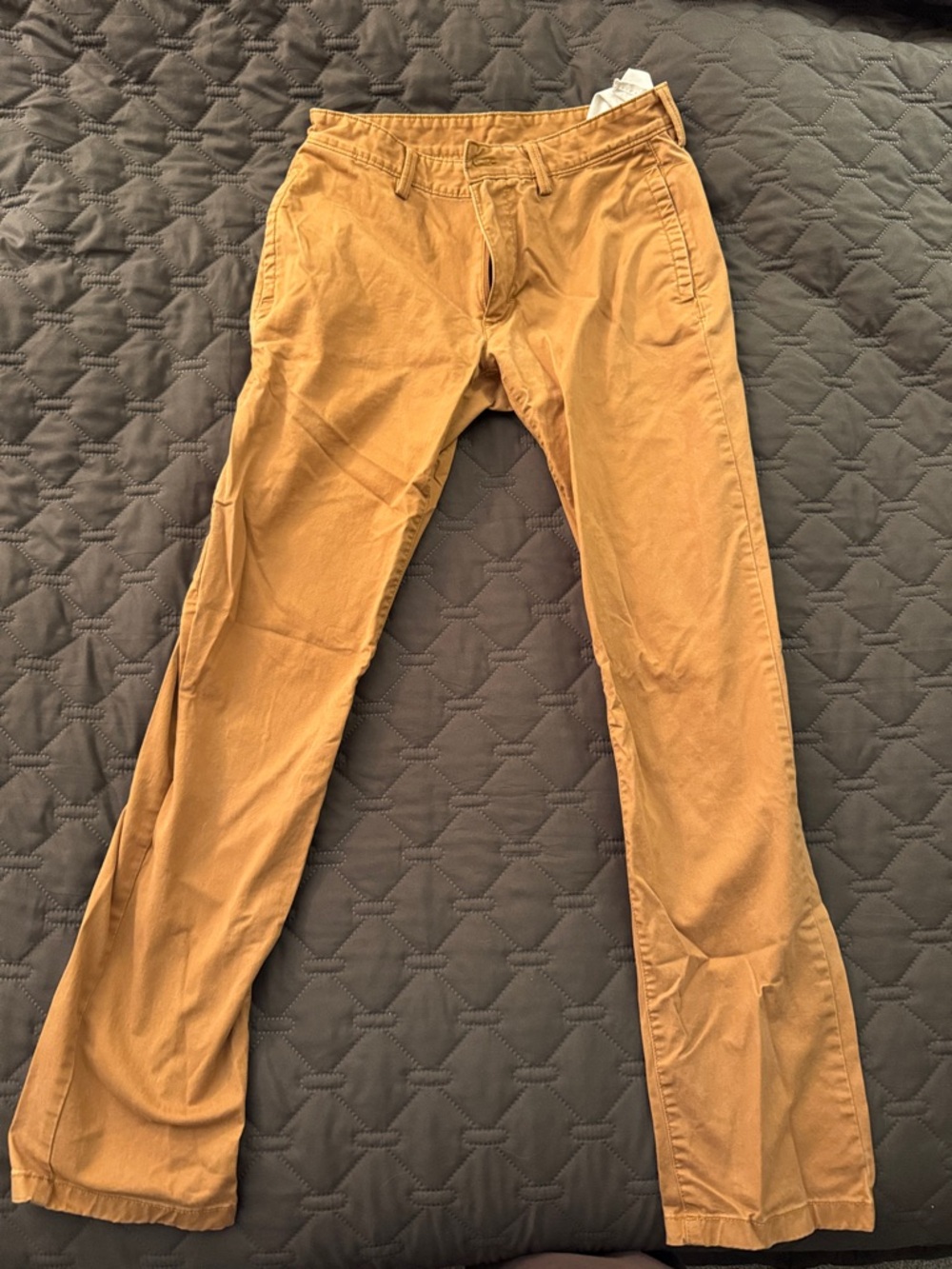 Prana Men's Slim Fit Pants - Yellow/Gold